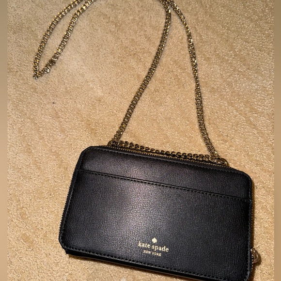 Kate Spade Adele Double Zip Leather Crossbody Bag (Excellent Condition) - Picture 4 of 9